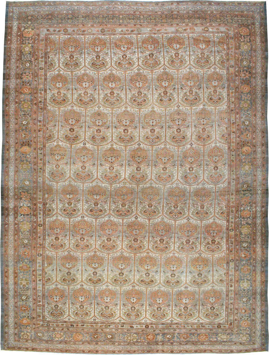 Antique Persian Malayer Carpet, No.20930 - Staging