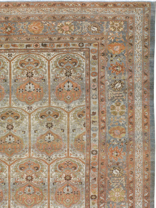 Antique Persian Malayer Carpet, No.20930 - Staging
