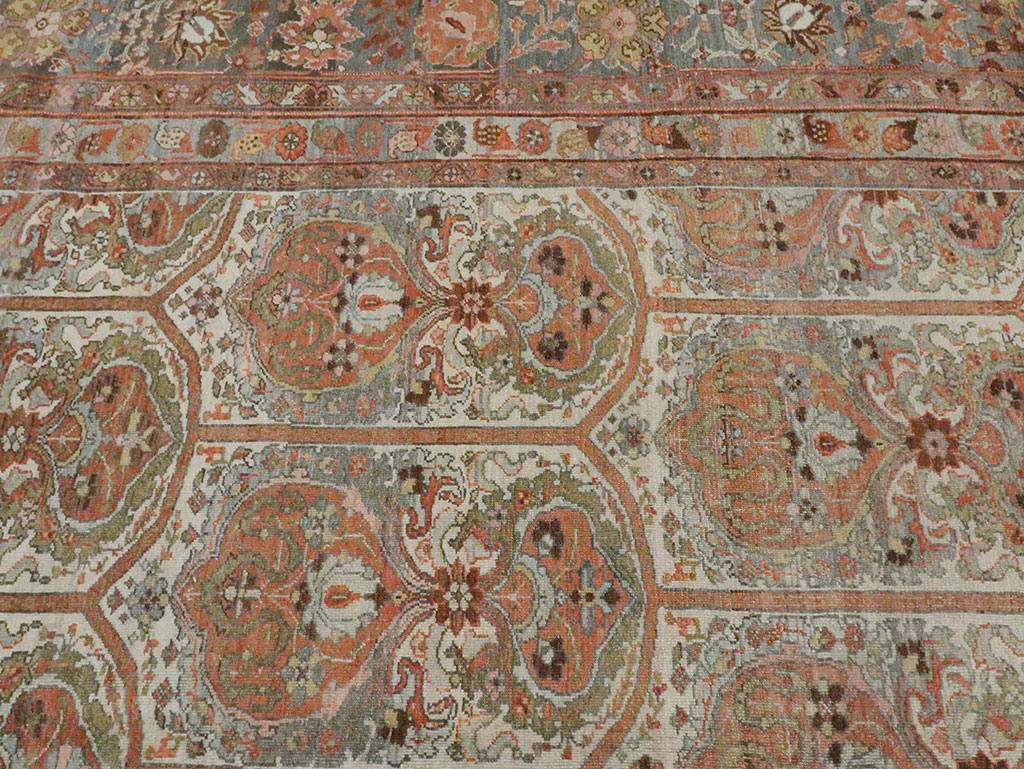 Antique Persian Malayer Carpet, No.20930 - Staging