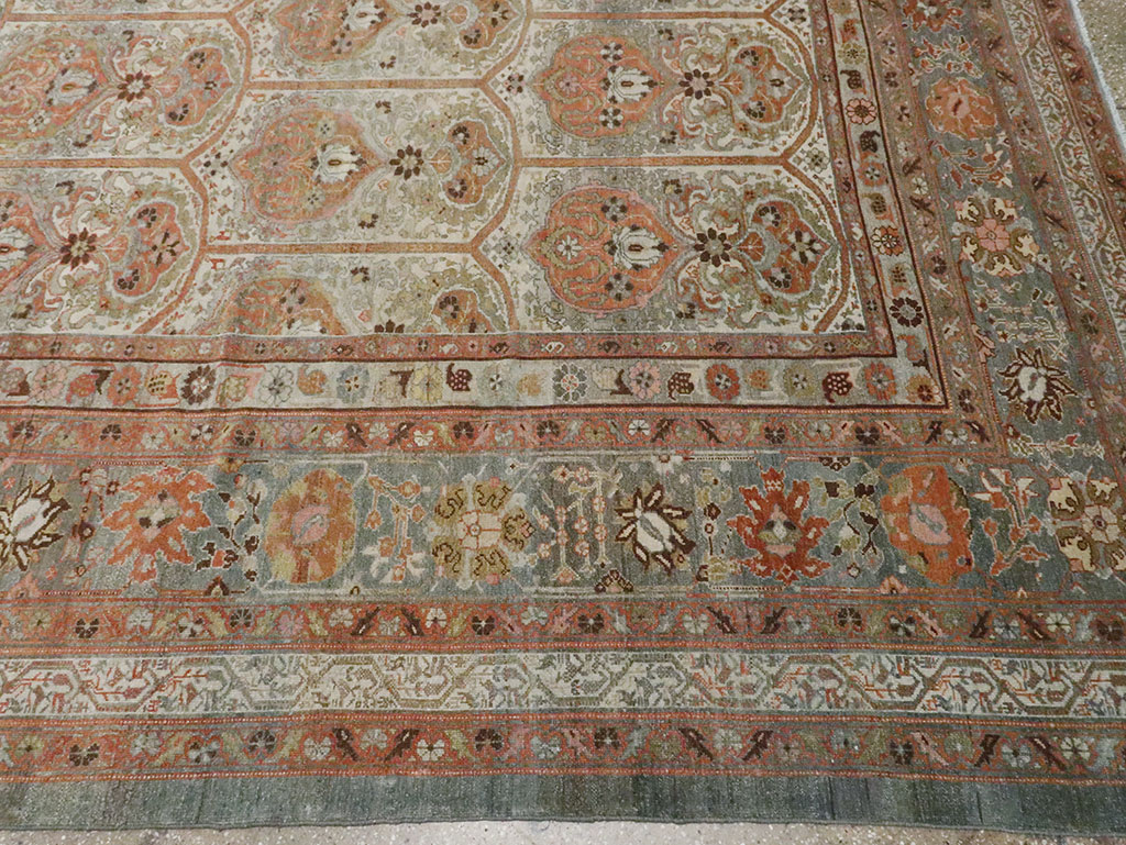 Antique Persian Malayer Carpet, No.20930 - Staging