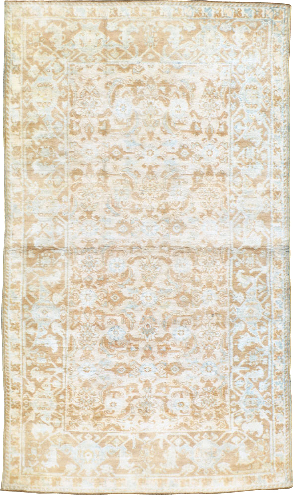 Vintage Indian Cotton Agra Rug, No.20938 - Staging