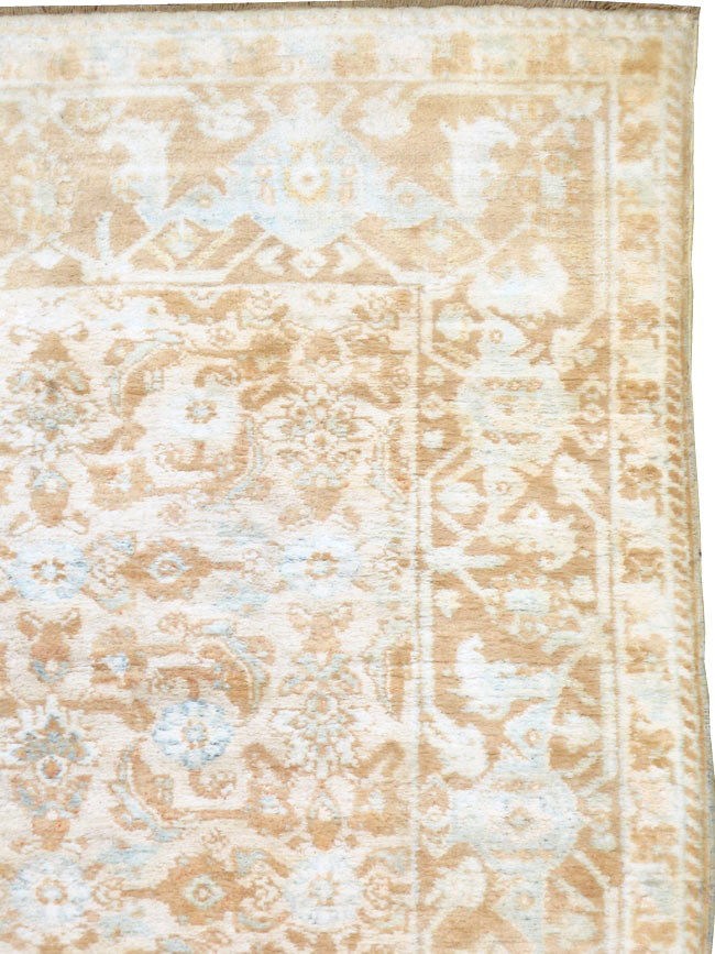 Vintage Indian Cotton Agra Rug, No.20938 - Staging