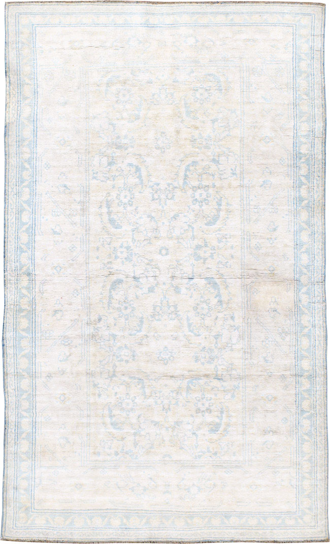 Vintage Indian Cotton Agra Rug, No.20945 - Staging