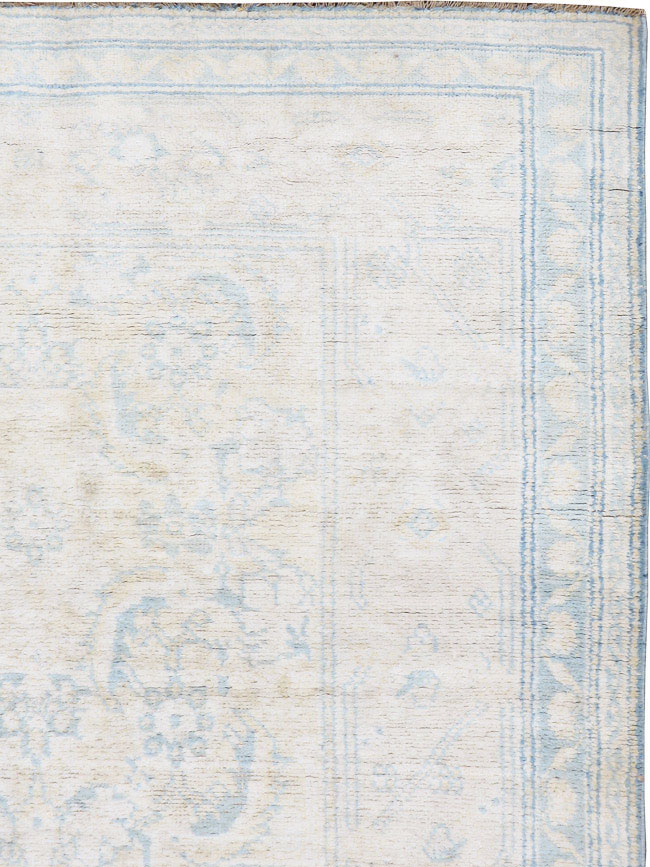 Vintage Indian Cotton Agra Rug, No.20945 - Staging