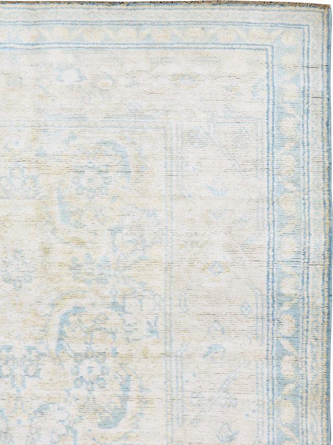 Vintage Indian Cotton Agra Rug, No.20945 - Staging