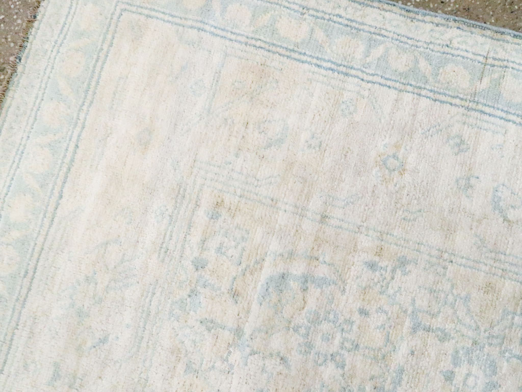 Vintage Indian Cotton Agra Rug, No.20945 - Staging