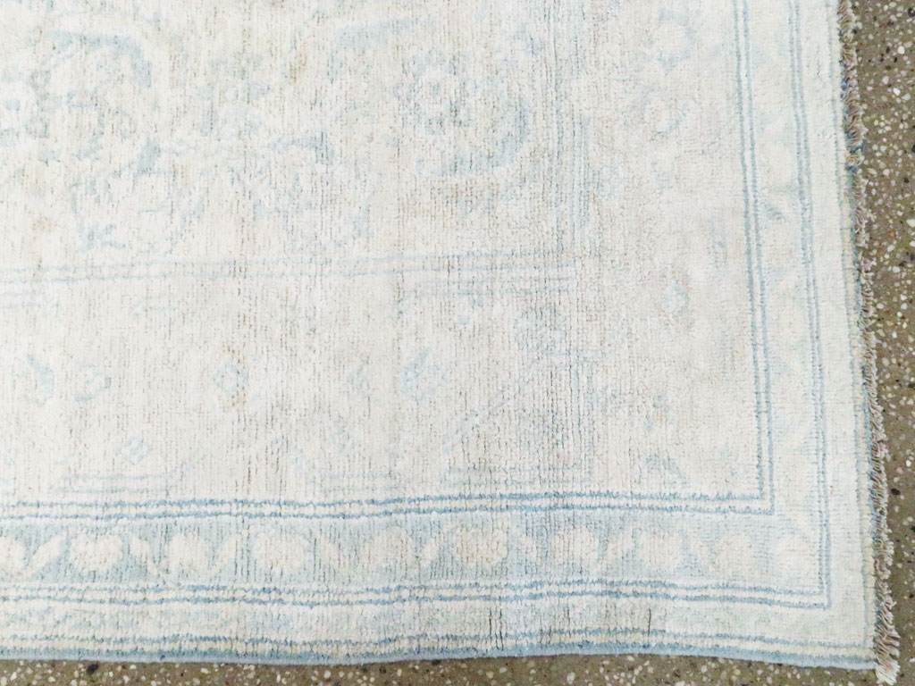 Vintage Indian Cotton Agra Rug, No.20945 - Staging