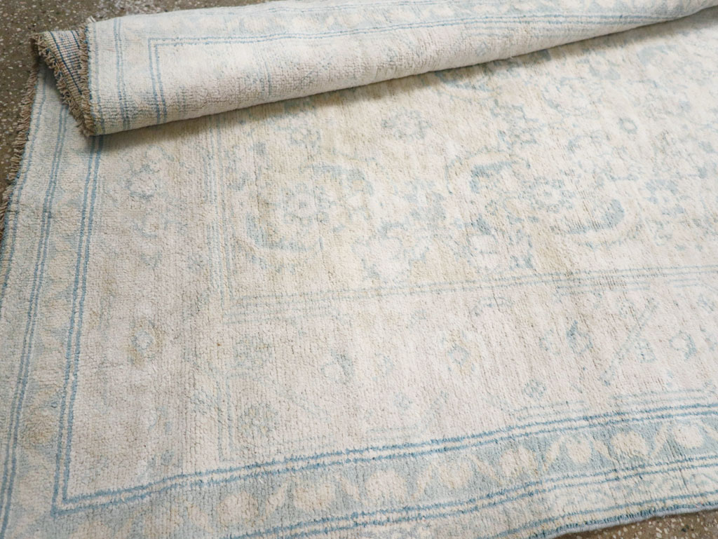 Vintage Indian Cotton Agra Rug, No.20945 - Staging