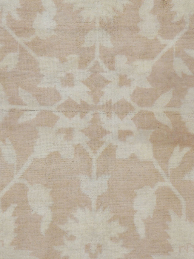 Vintage Indian Cotton Agra Carpet, No.20947 - Staging