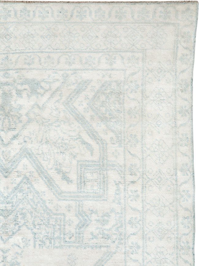 Vintage Indian Cotton Agra Rug, No.20949 - Staging