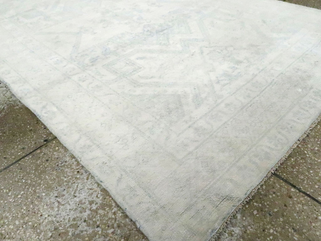 Vintage Indian Cotton Agra Rug, No.20949 - Staging