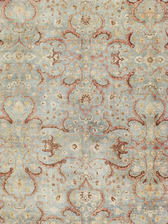 Antique Persian Tabriz Carpet, No.20959 - Staging