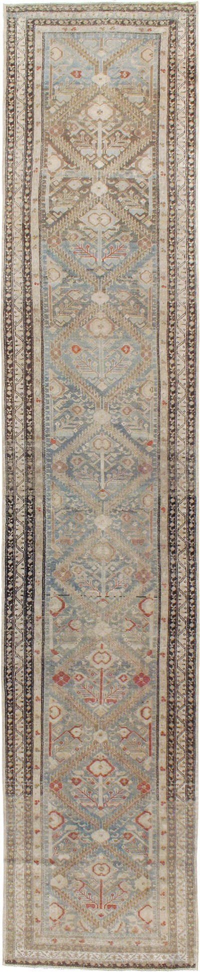 Vintage Persian Malayer Runner, No.20964 - Staging