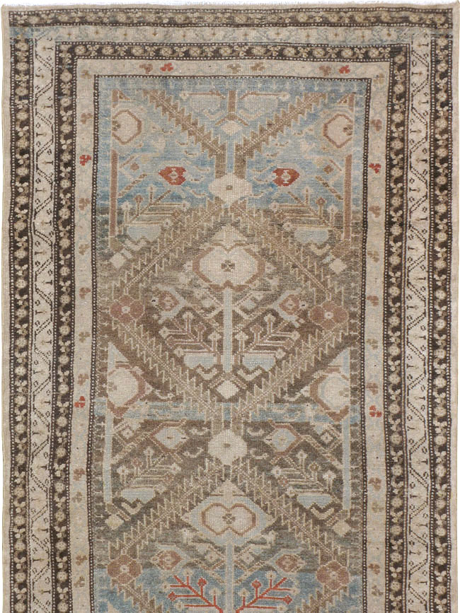 Vintage Persian Malayer Runner, No.20964 - Staging