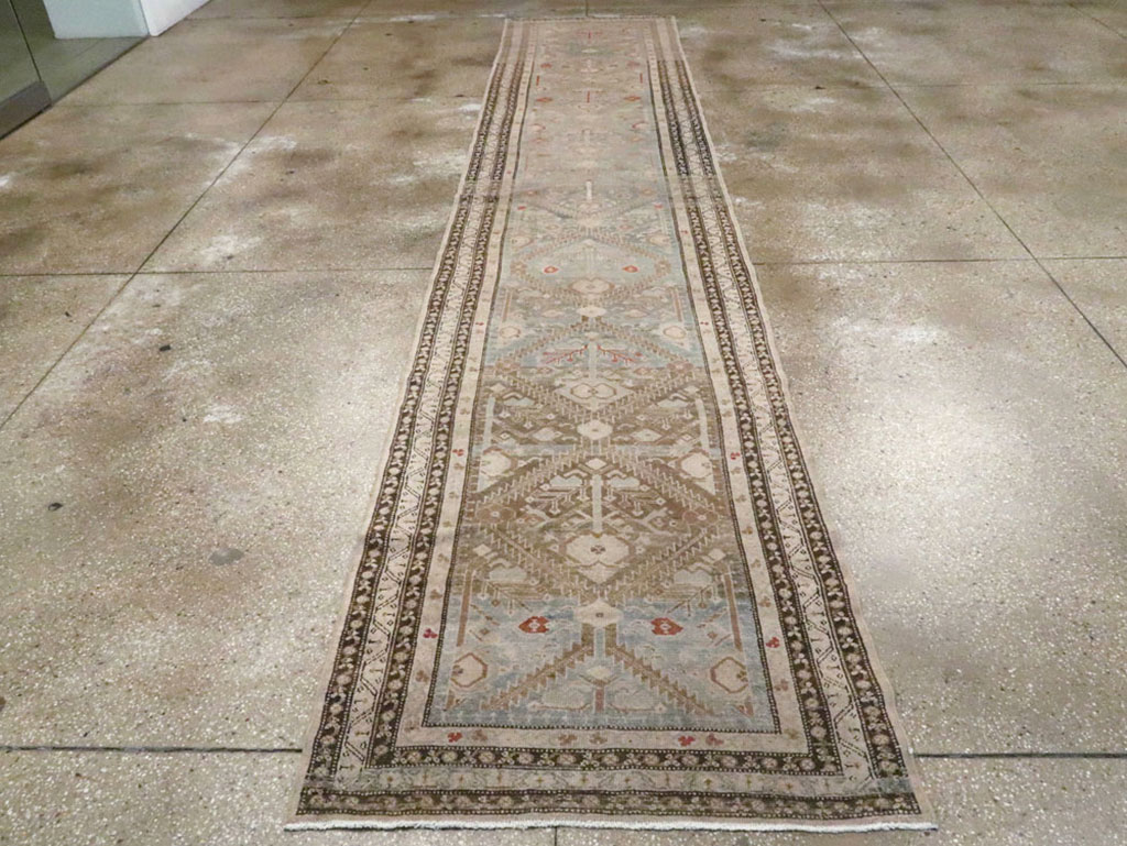 Vintage Persian Malayer Runner, No.20964 - Staging