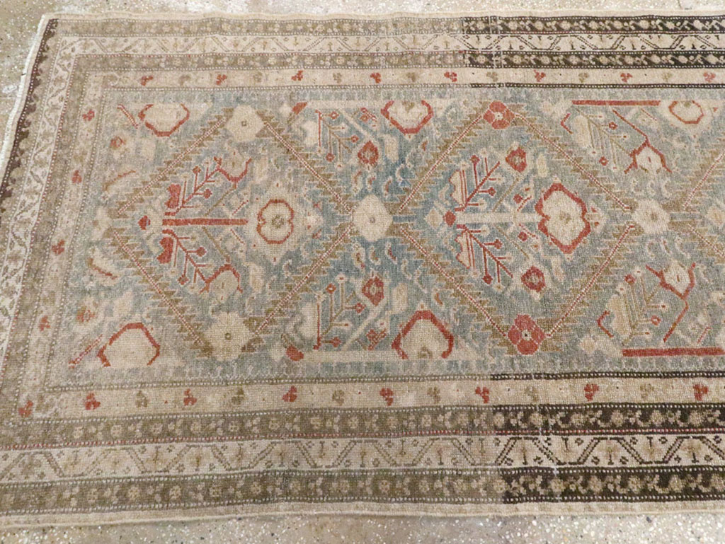 Vintage Persian Malayer Runner, No.20964 - Staging