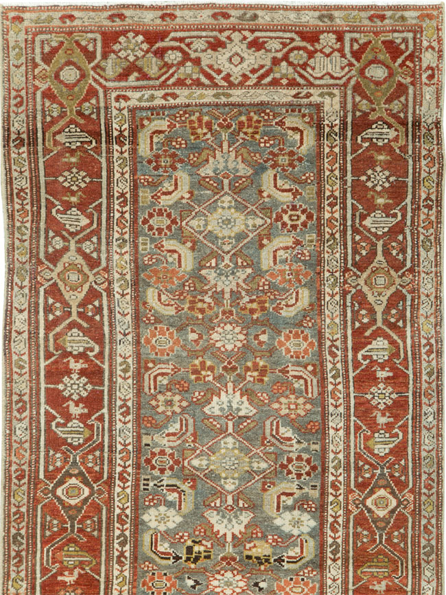 Vintage Persian Malayer Runner, No.20965 - Staging