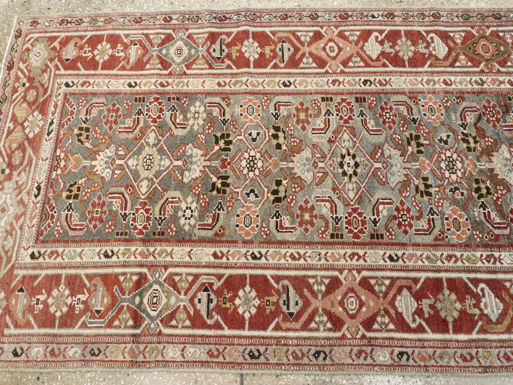 Vintage Persian Malayer Runner, No.20965 - Staging