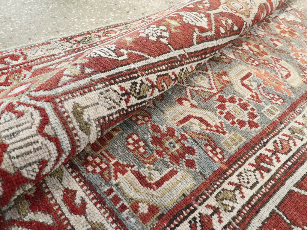 Vintage Persian Malayer Runner, No.20965 - Staging