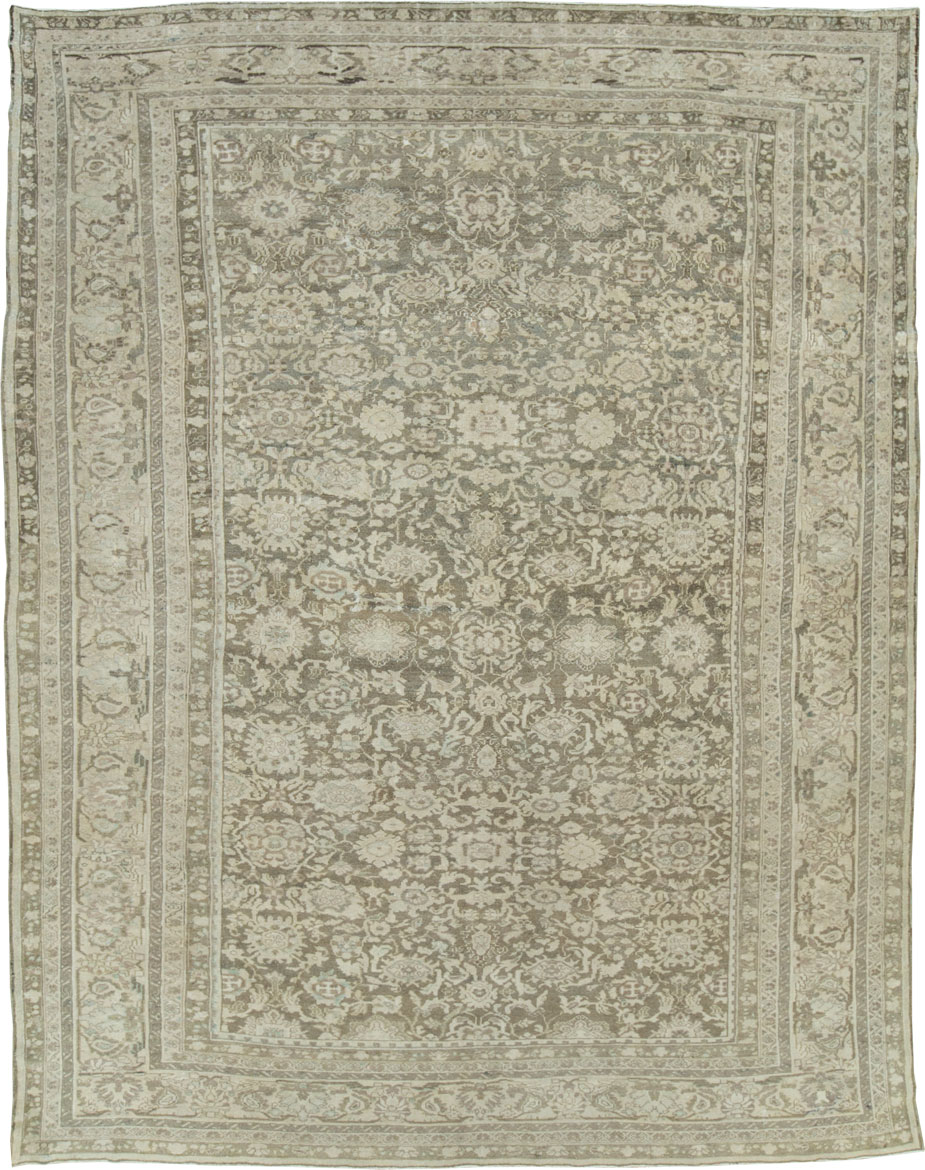 Vintage Persian Malayer Room Size Carpet, No.20971 - Staging
