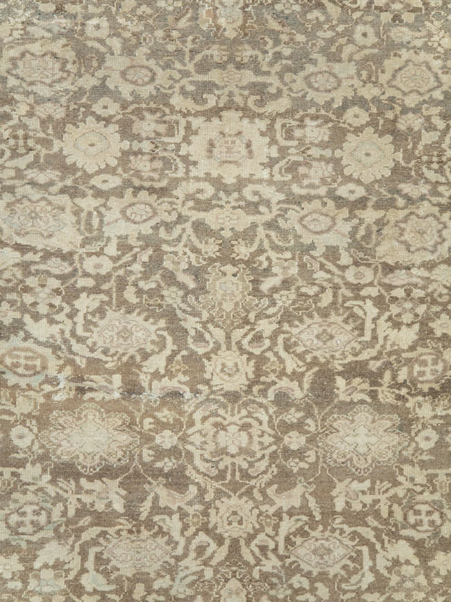 Vintage Persian Malayer Room Size Carpet, No.20971 - Staging