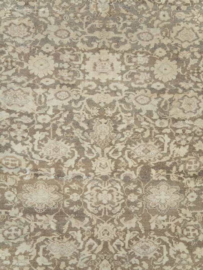 Vintage Persian Malayer Room Size Carpet, No.20971 - Staging
