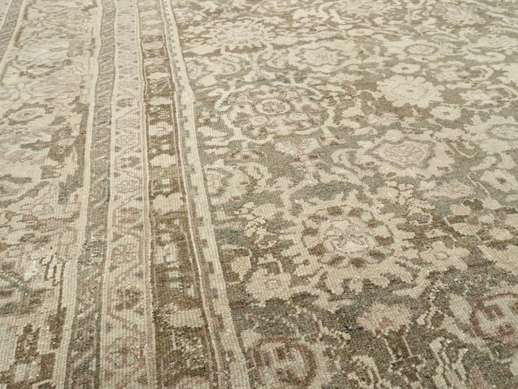 Vintage Persian Malayer Room Size Carpet, No.20971 - Staging