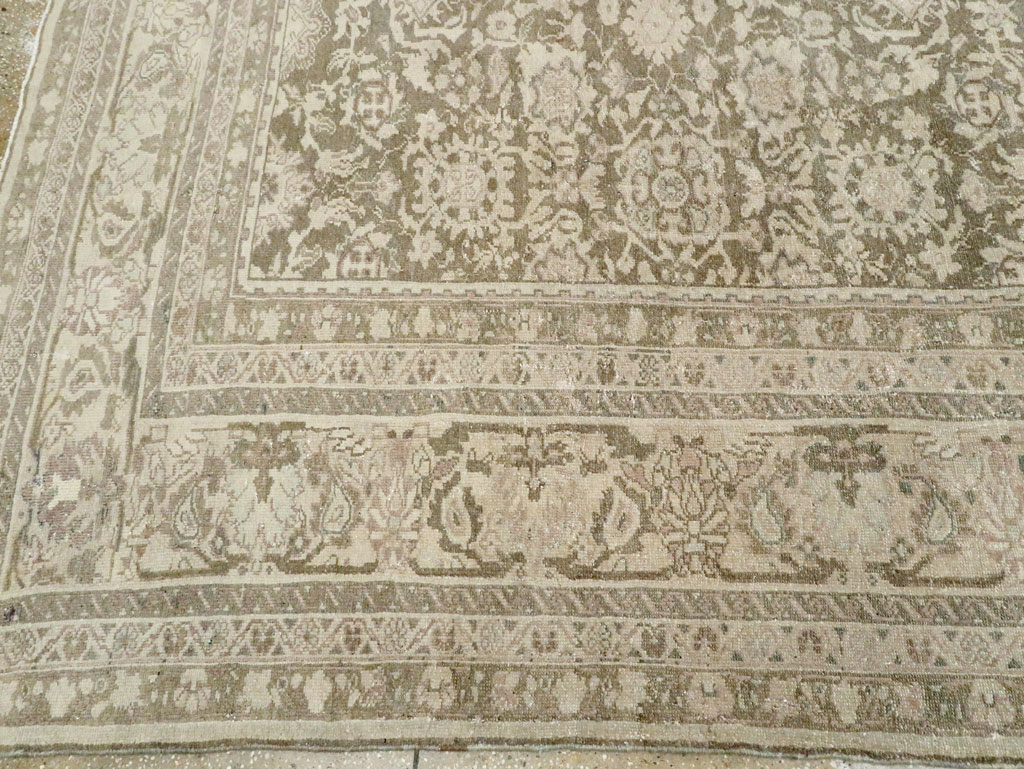Vintage Persian Malayer Room Size Carpet, No.20971 - Staging