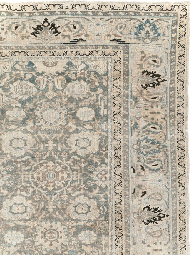Vintage Persian Malayer Room Size Carpet, No.20972 - Staging
