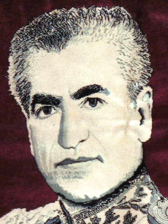 Vintage Persian Tabriz Pictorial Rug, No.21007 - Staging