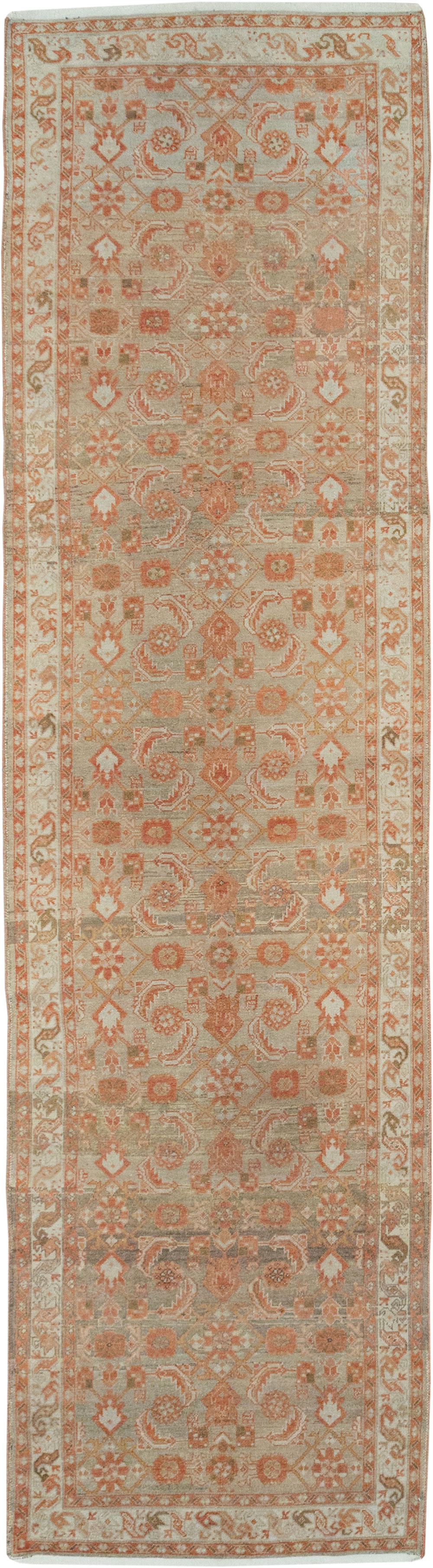 Vintage Persian Malayer Runner, No.21022 - Staging