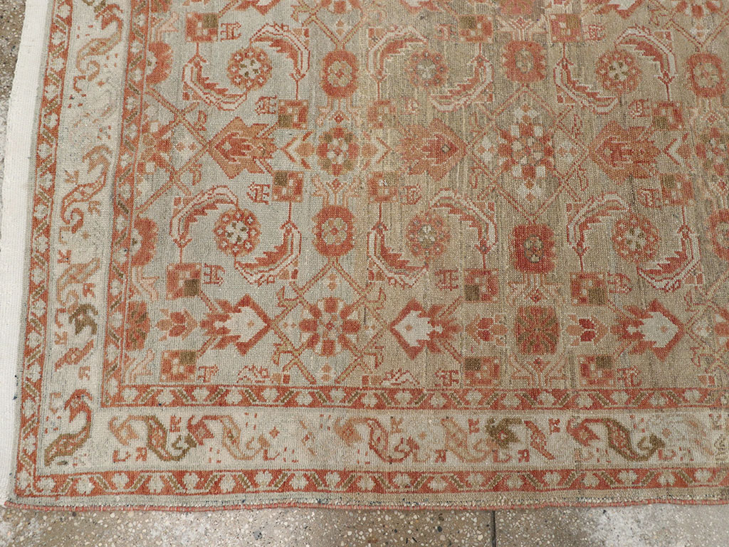 Vintage Persian Malayer Runner, No.21022 - Staging