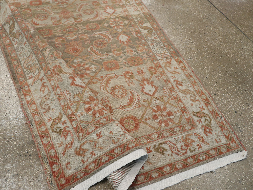 Vintage Persian Malayer Runner, No.21022 - Staging