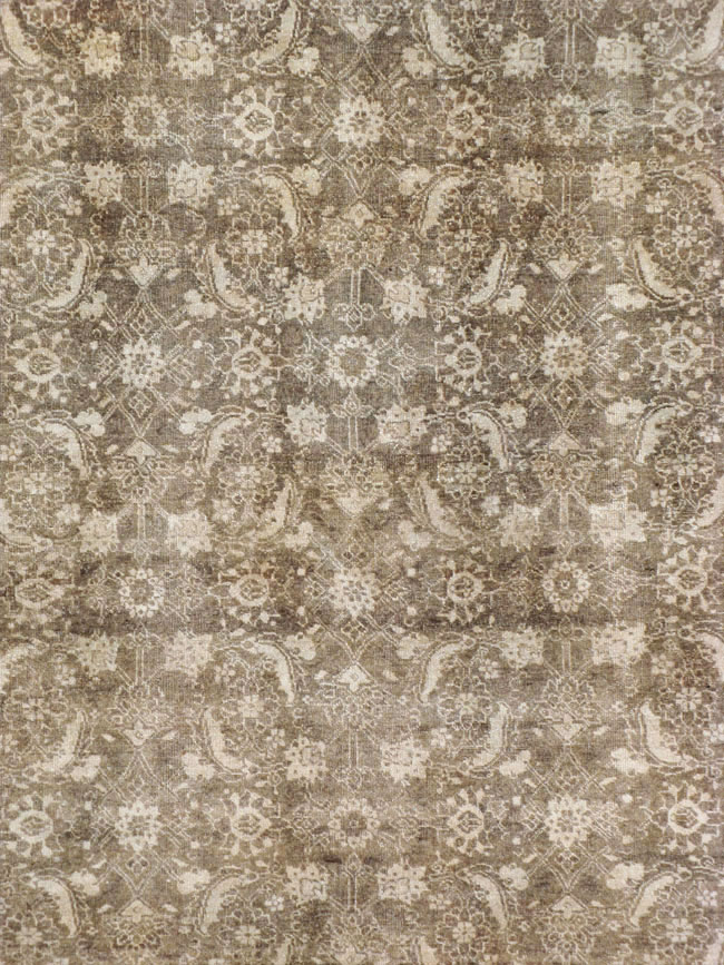 Antique Persian Tabriz Carpet, No.21025 - Staging
