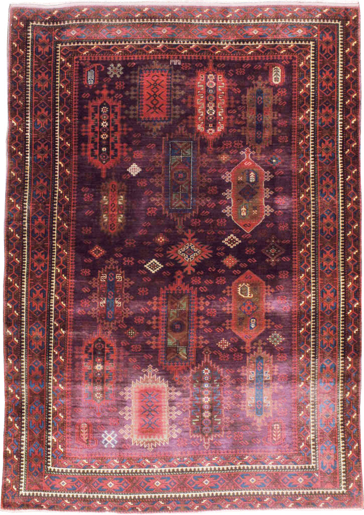 Vintage Indian Agra Carpet, No.21030 - Staging