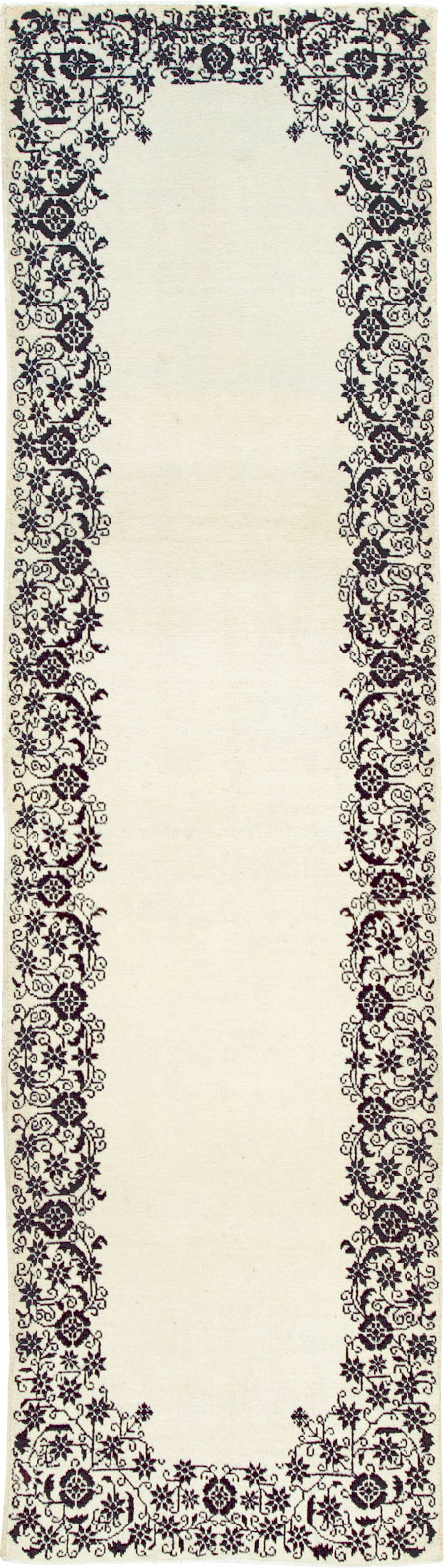 Vintage Persian Tabriz Runner, No.21033 - Staging