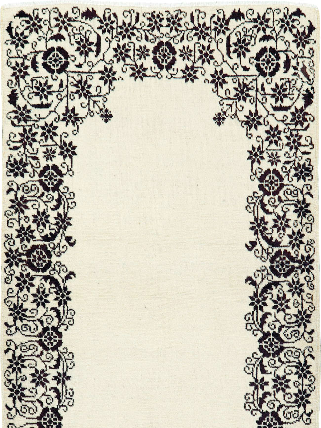 Vintage Persian Tabriz Runner, No.21033 - Staging