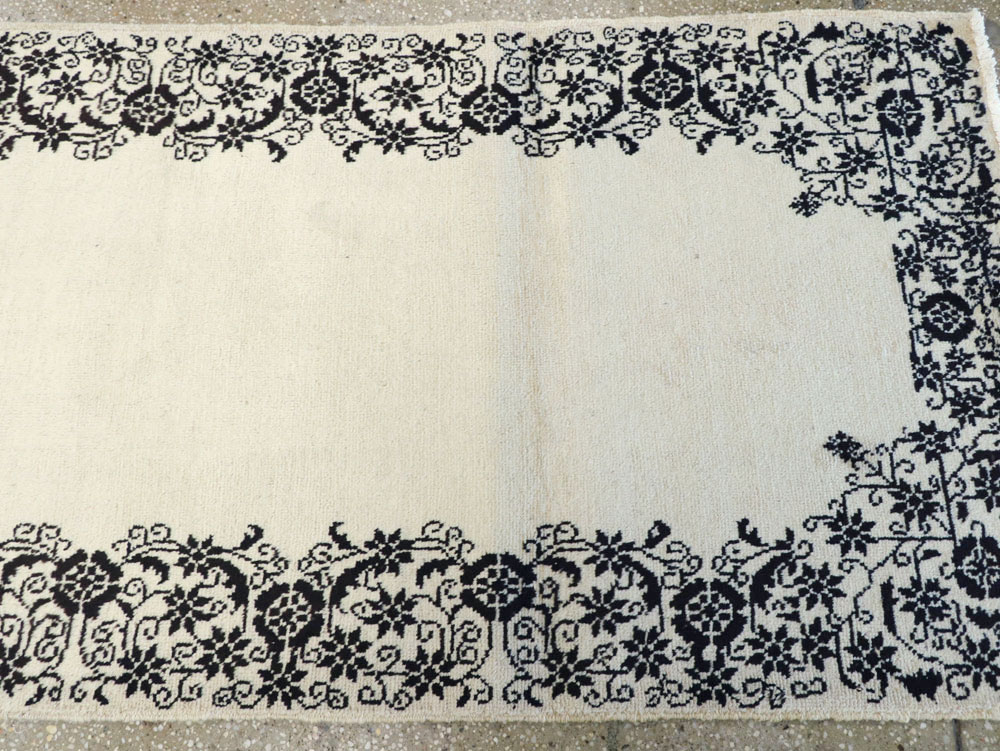 Vintage Persian Tabriz Runner, No.21033 - Staging