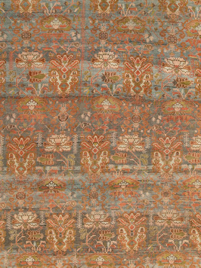 Antique Persian Bidjar Carpet, No.21044 - Staging