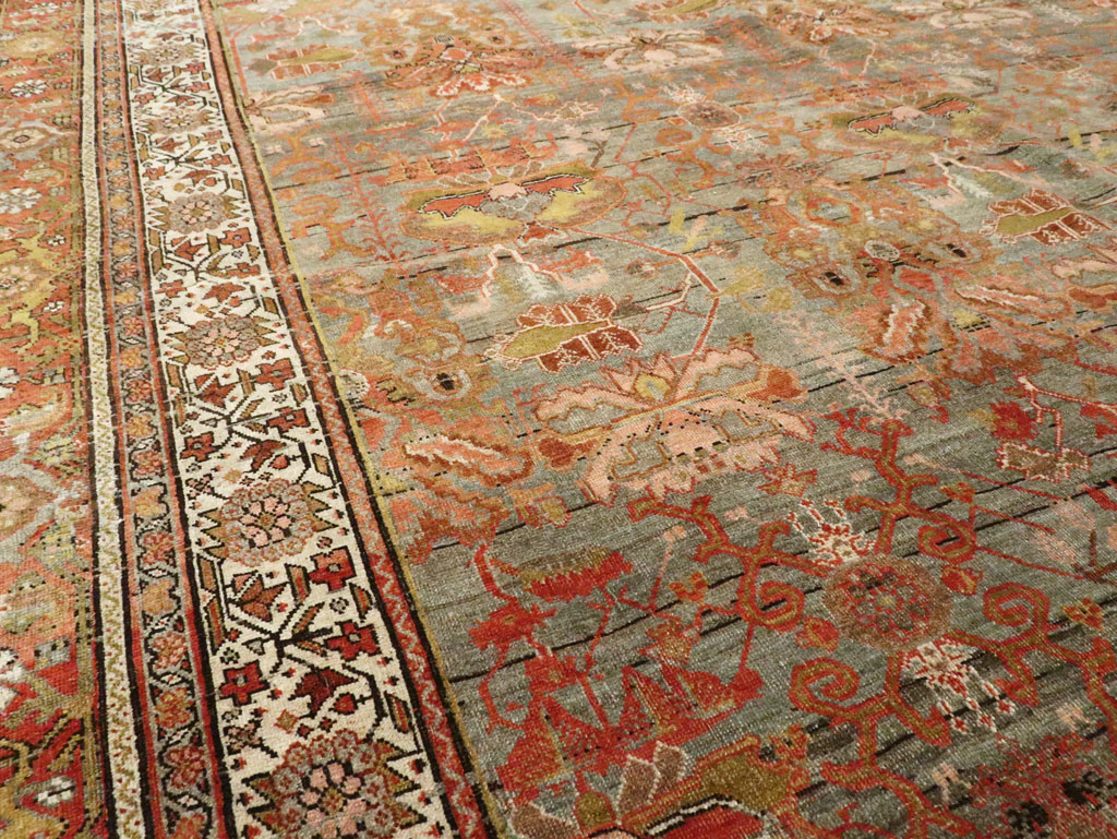 Antique Persian Bidjar Carpet, No.21044 - Staging