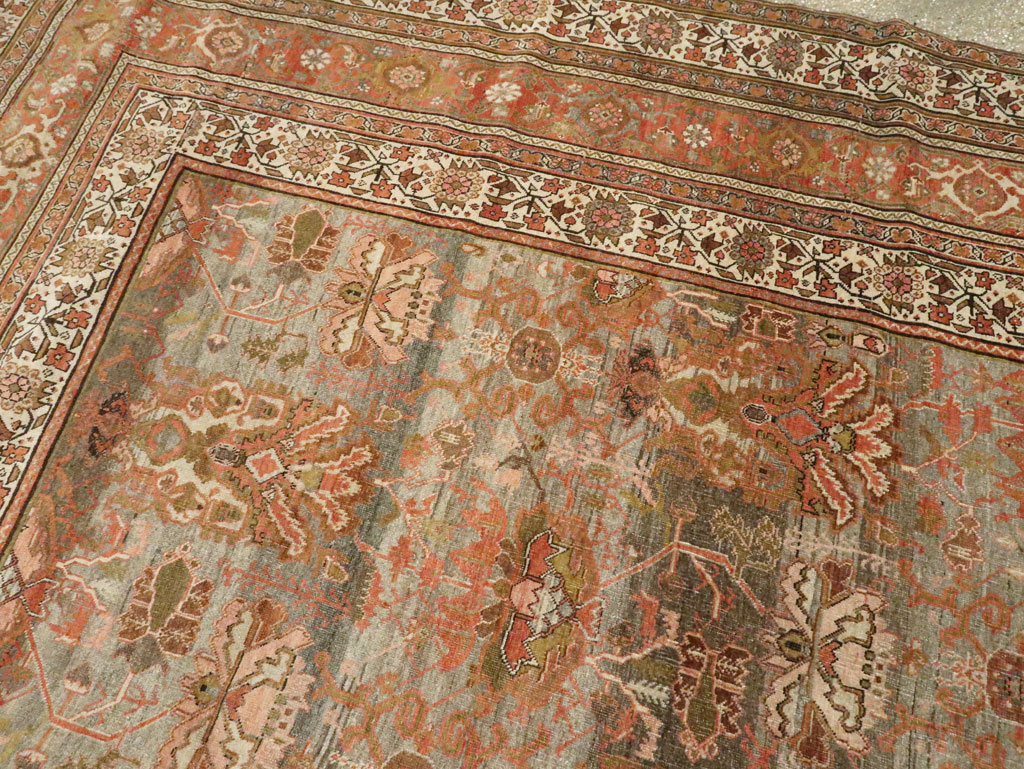 Antique Persian Bidjar Carpet, No.21044 - Staging