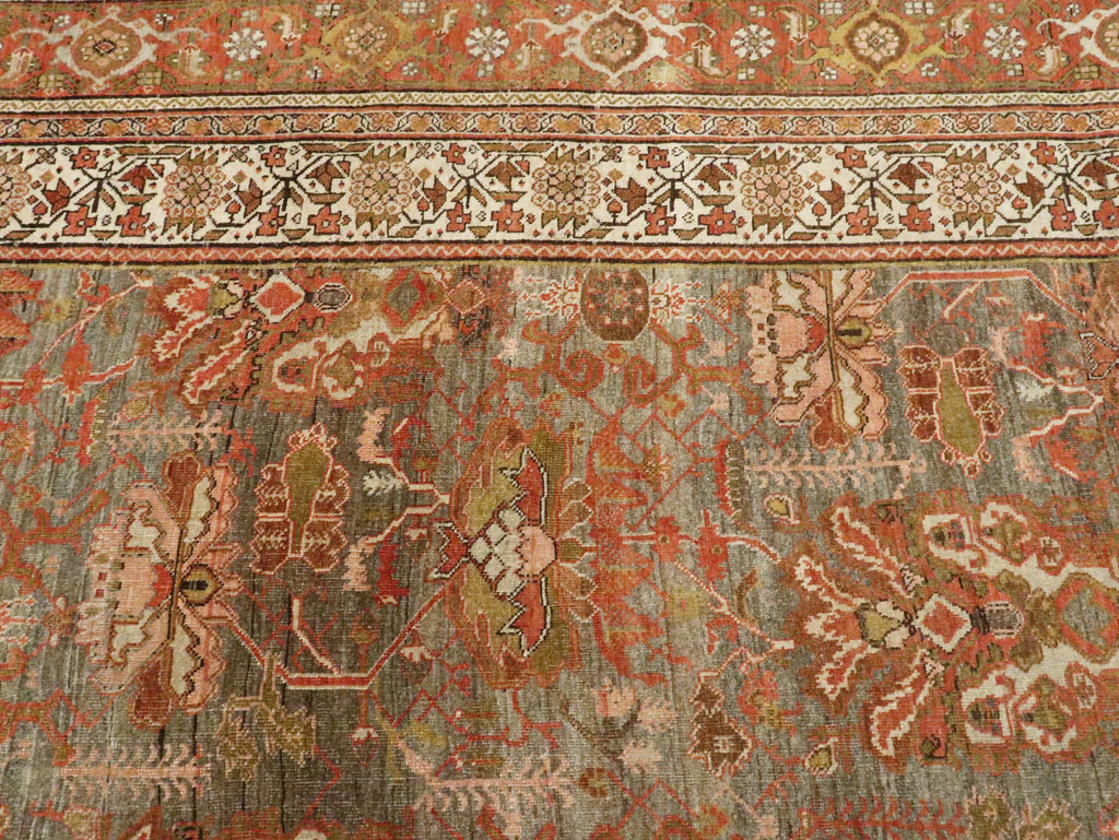 Antique Persian Bidjar Carpet, No.21044 - Staging