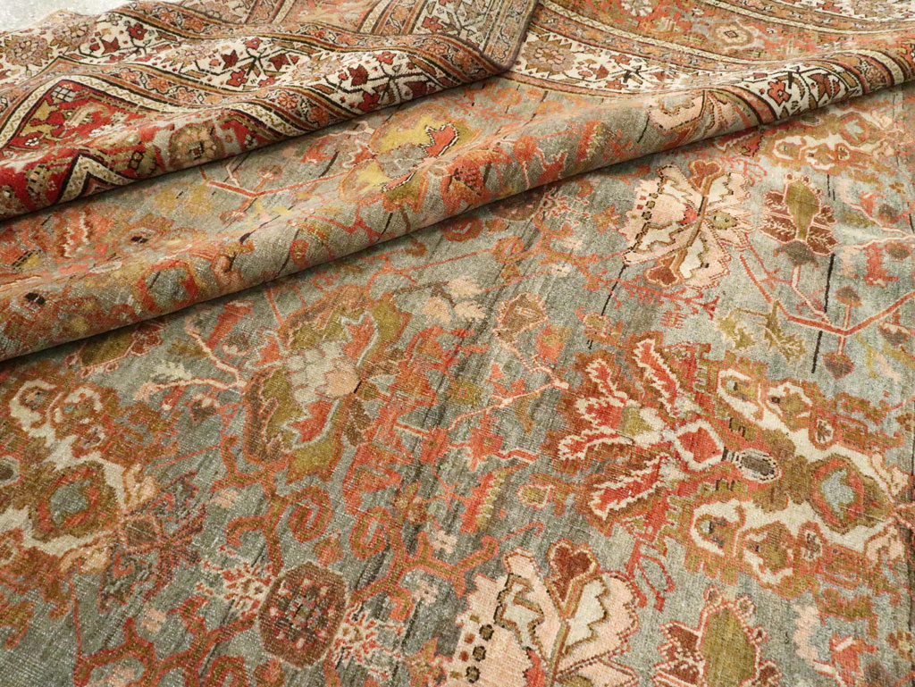 Antique Persian Bidjar Carpet, No.21044 - Staging