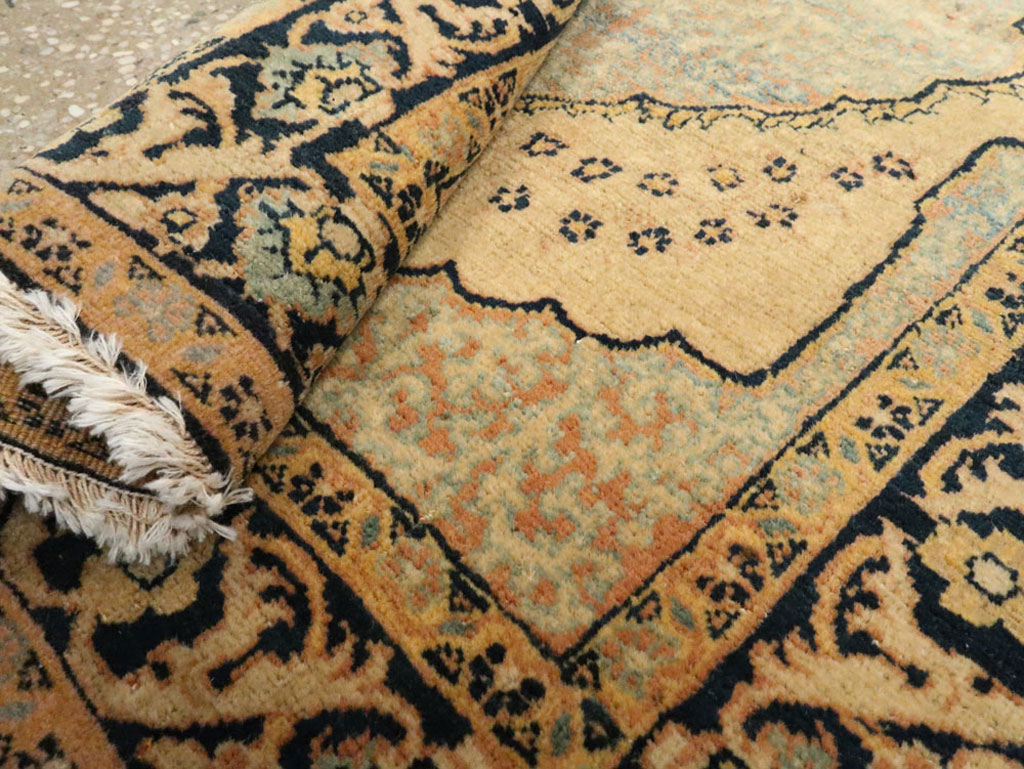 Antique Persian Tabriz Hagi Jalili Rug, No.21045 - Staging