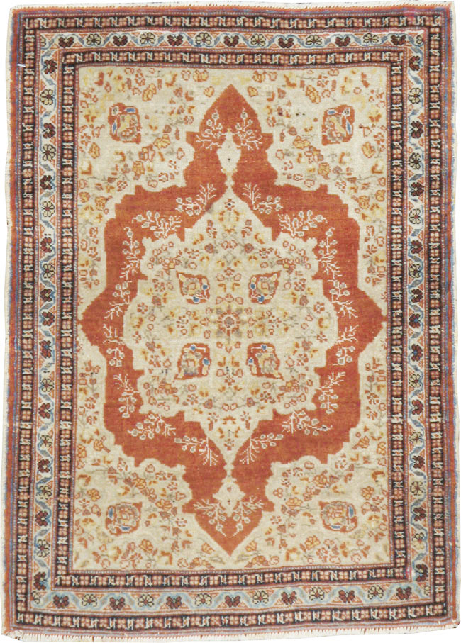 Antique Persian Tabriz Hagi Jalili Rug, No.21046 - Staging