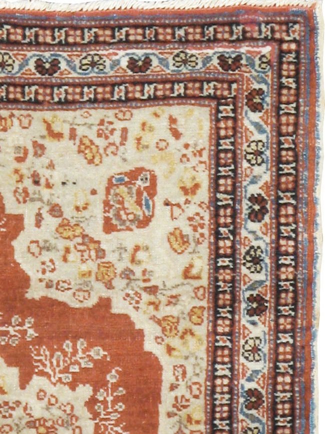 Antique Persian Tabriz Hagi Jalili Rug, No.21046 - Staging