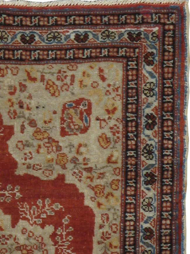 Antique Persian Tabriz Hagi Jalili Rug, No.21046 - Staging