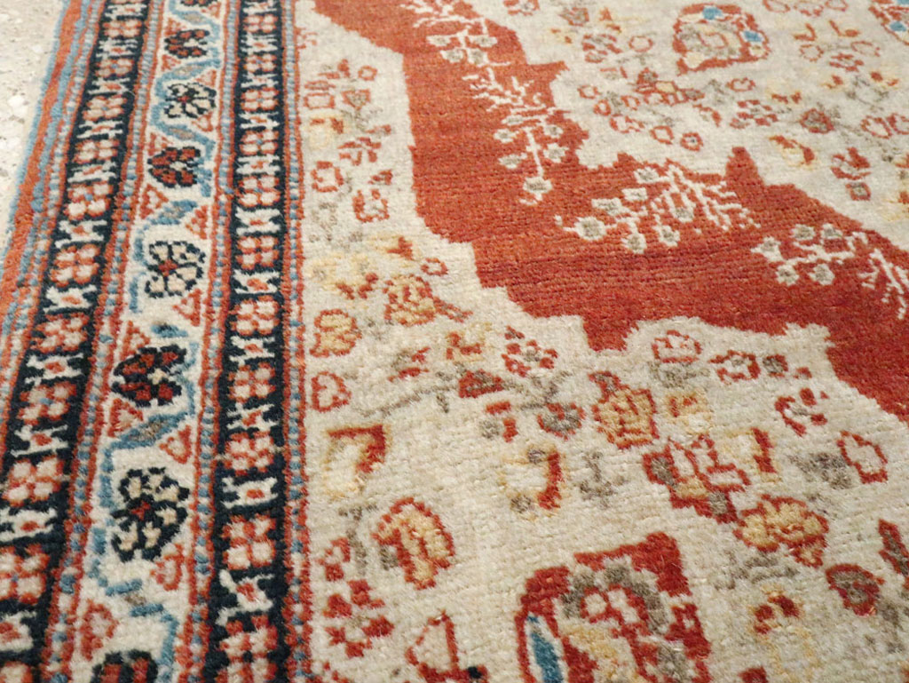 Antique Persian Tabriz Hagi Jalili Rug, No.21046 - Staging