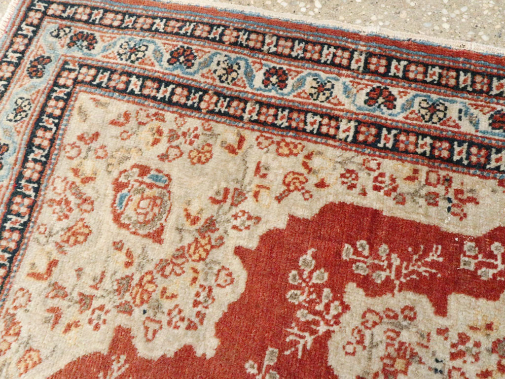 Antique Persian Tabriz Hagi Jalili Rug, No.21046 - Staging