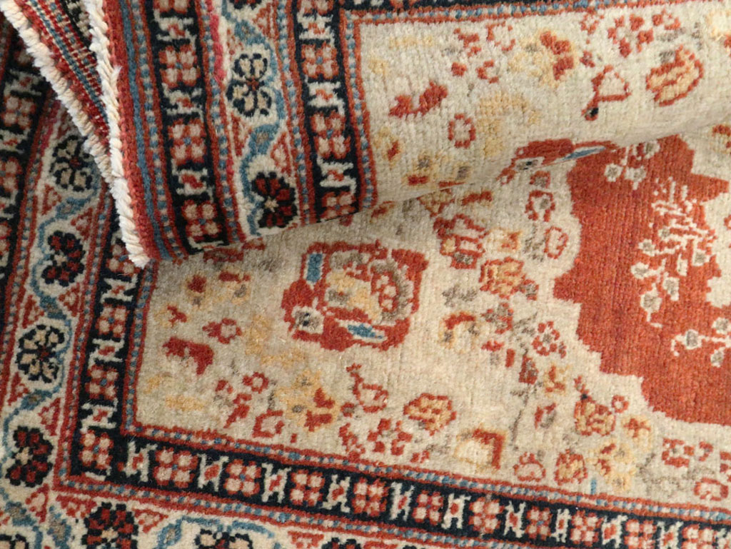 Antique Persian Tabriz Hagi Jalili Rug, No.21046 - Staging